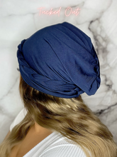 Load image into Gallery viewer, Navy Blue Headwrap
