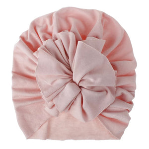 Children's Pink Flower Turban