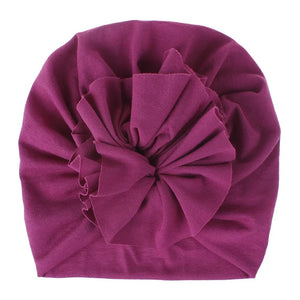 Children's Purple Flower Turban