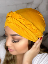 Load image into Gallery viewer, Mustard Yellow Headwrap
