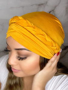 Mustard Yellow Headwrap