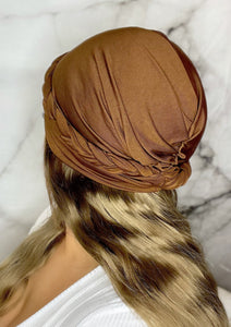 Chocolate Brown Headwrap