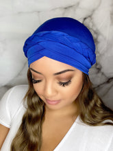 Load image into Gallery viewer, Royal Blue Headwrap
