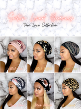 Load image into Gallery viewer, Leopard Satin Lined Beanie

