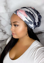 Load image into Gallery viewer, Beanie Bonnets - Girly Camo Satin Lined Beanie
