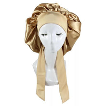 Load image into Gallery viewer, Bow Tie Bonnets - Gold Bow Tie Bonnet
