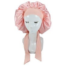 Load image into Gallery viewer, Bow Tie Bonnets - Pink Bow Tie Bonnet
