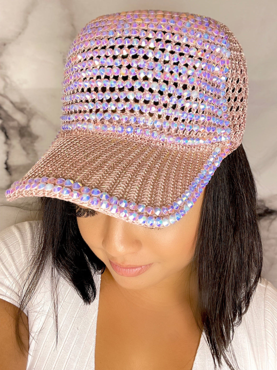 Glam Hat - Cotton Candy Glam Hat