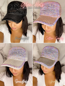 Glam Hat - Nude Glam Hat