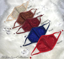 Load image into Gallery viewer, Glitz And Glam Masks - NEW! Cranberry Mask
