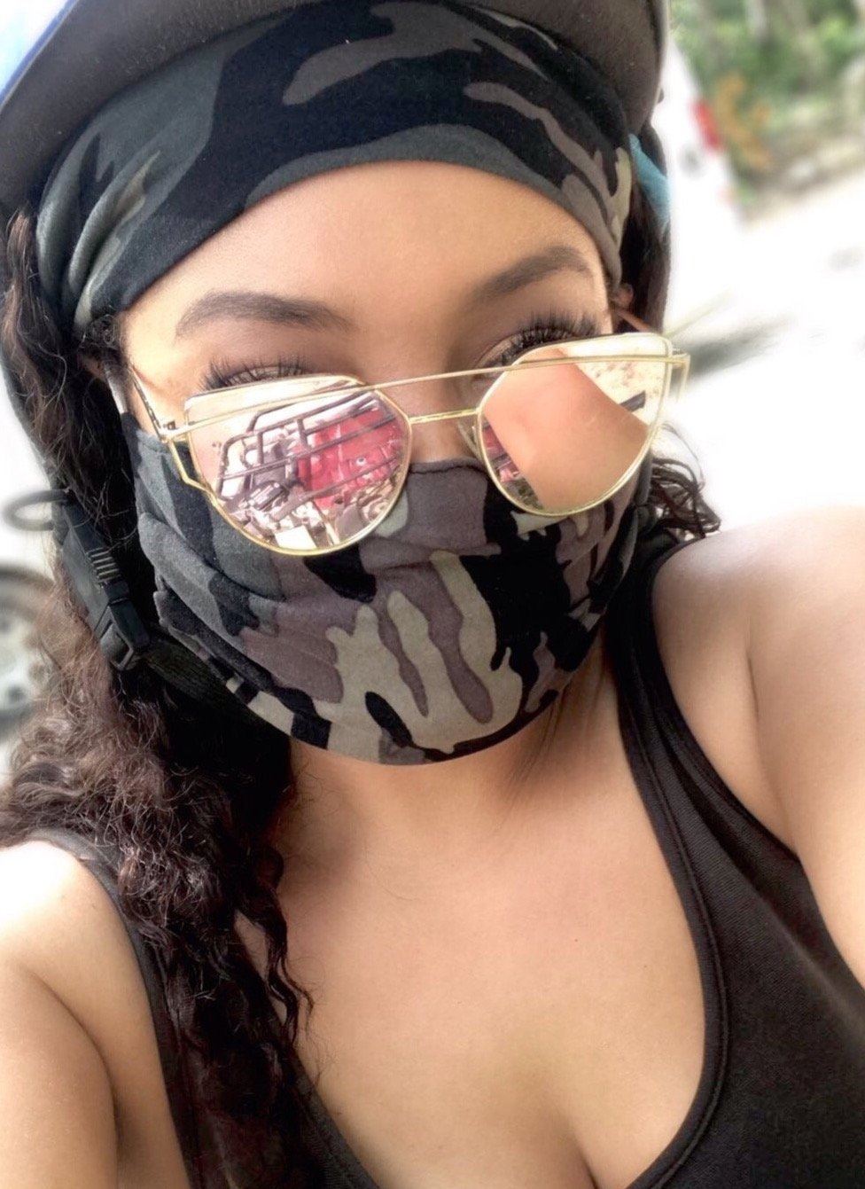 Headband And Mask Set - Camo Headband And Mask Set