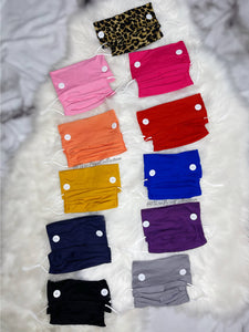 Headband And Mask Set - Purple Headband And Mask Set