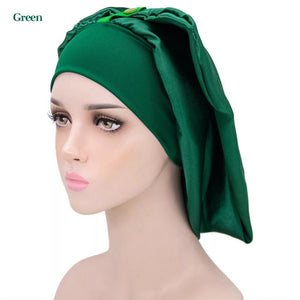 Long Snap Bonnets - Green Long Snap Bonnet