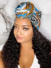 Load image into Gallery viewer, Turbans - Asamawati African Flower Turban
