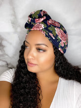 Load image into Gallery viewer, Turbans - Roses Flower Turban
